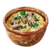 Risotto, Champignons Frais, Parmesan, Persil